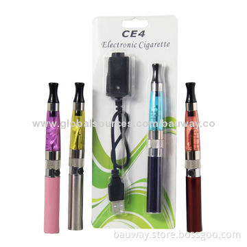 Electronic Cigarettes Blister Kit, eGo CE4/CE5 Clearomizer, Atomizer with eGo or Evod Battery